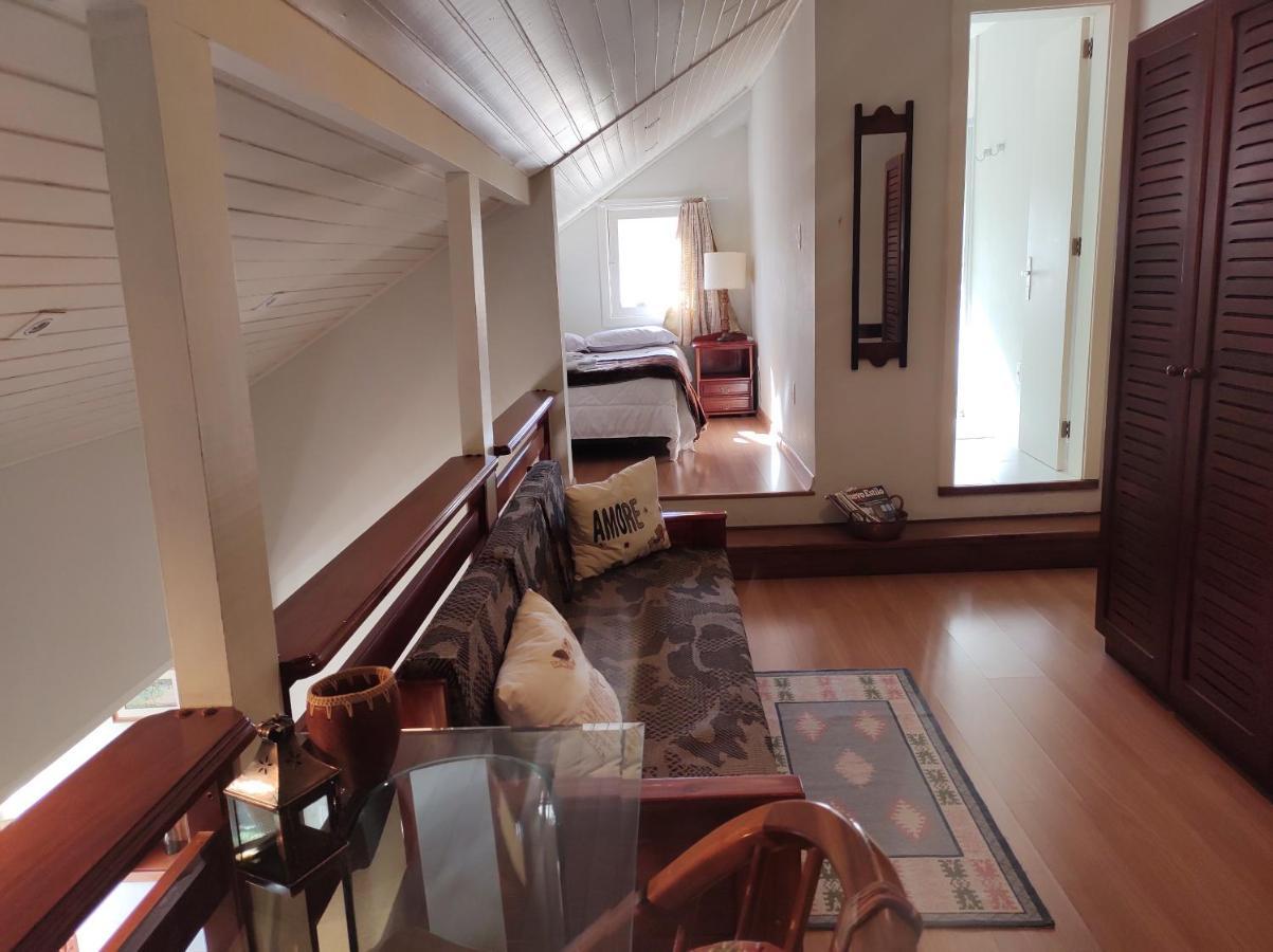 Agradavel Apt 2Quartos Para Familia Prox Ao Lago Negro - 4 Min Do Centro- Com Churrasqueira Apartment Gramado Exterior photo